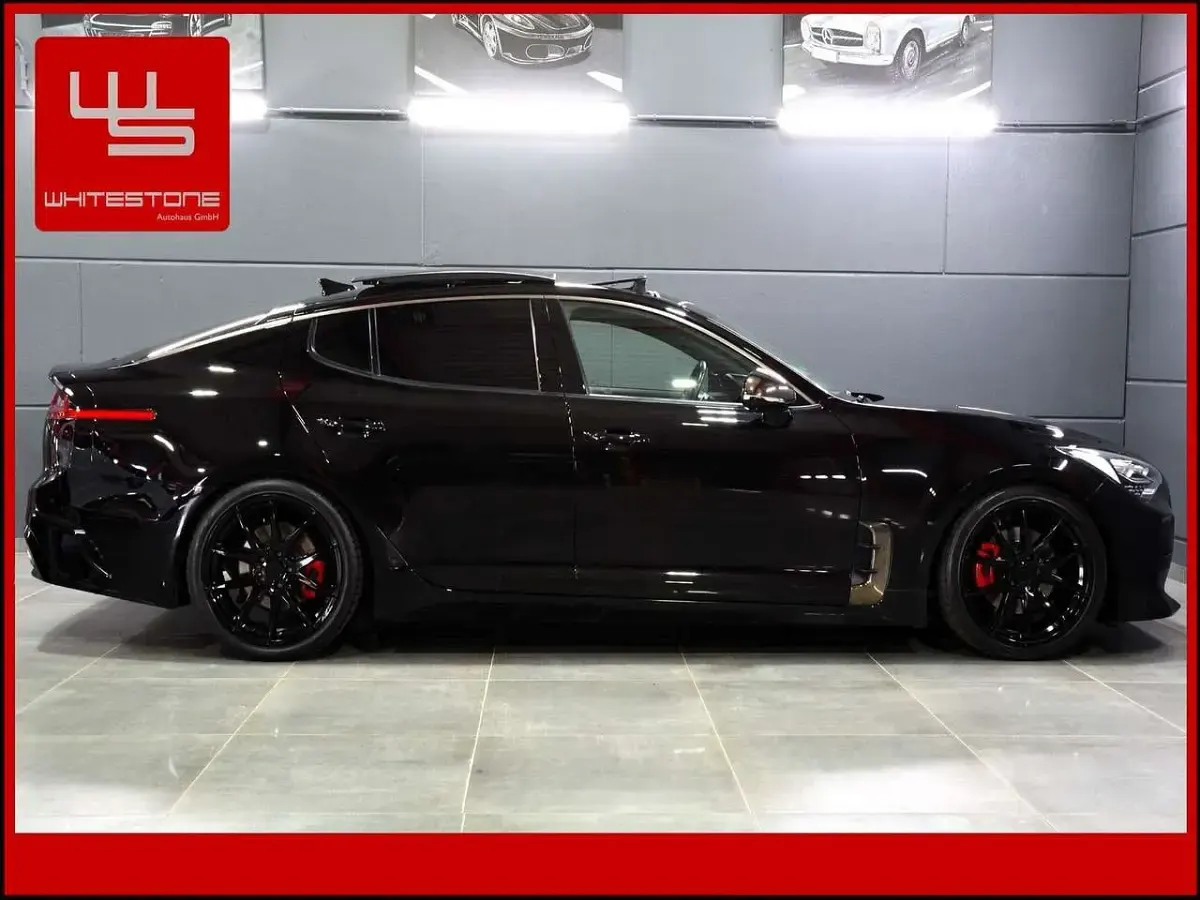 Gebraucht Kia Stinger GT-Line 200 PS (147 kW) 2018 Aurora black (metallic) Kleinwagen