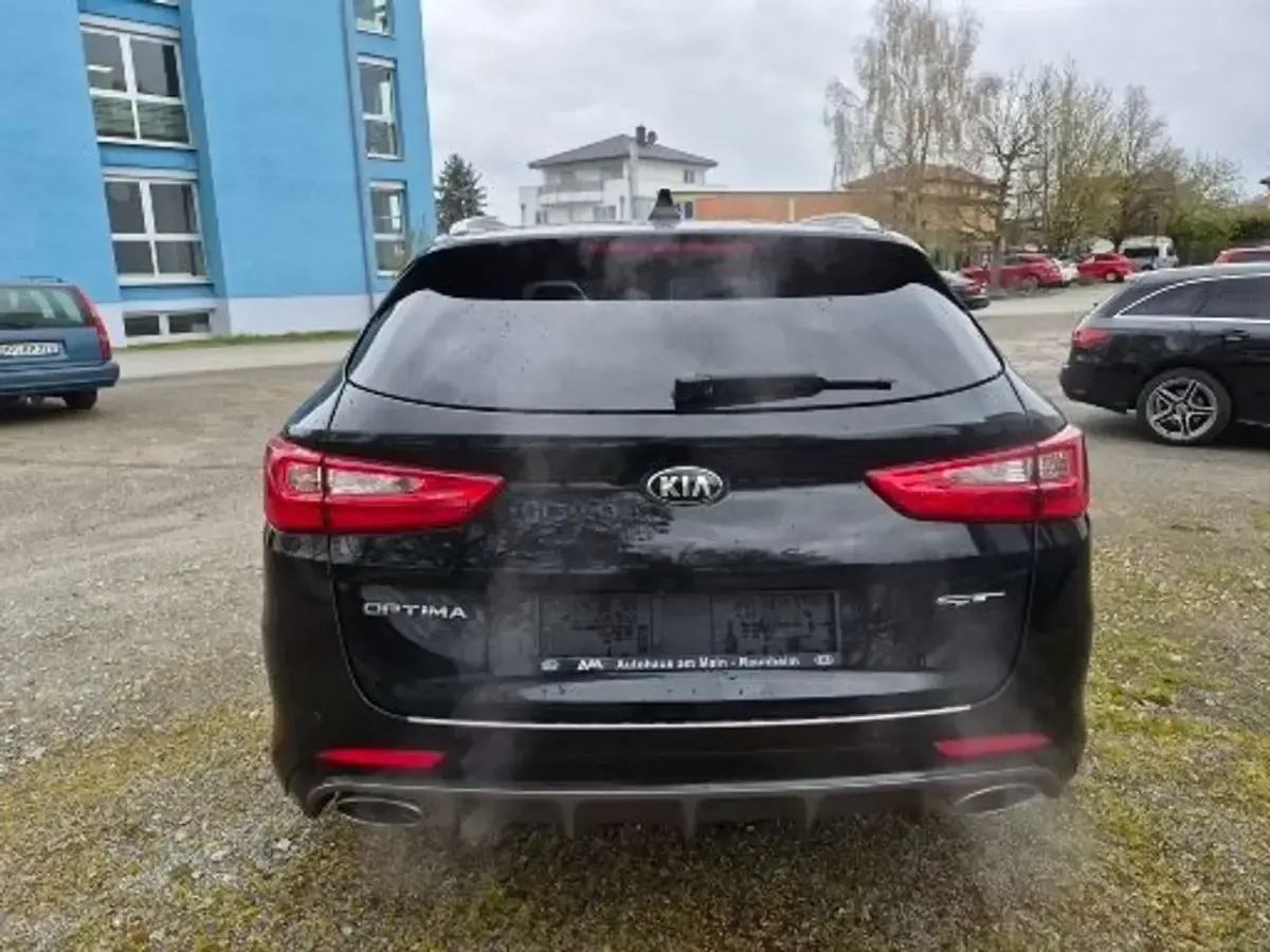 Gebraucht Kia Optima GT 245 PS (180 kW) 2018 Schwarz Kombi