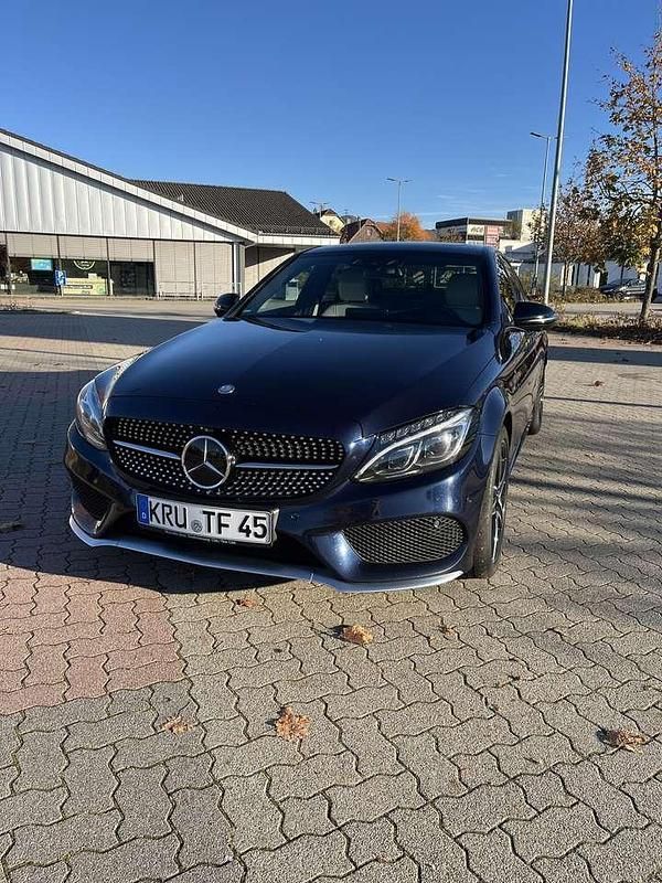 Blau Gebraucht 2016 Mercedes C450 AMG AMG Limousine | 28.800 € (Fairer Preis) - Bild 1/4