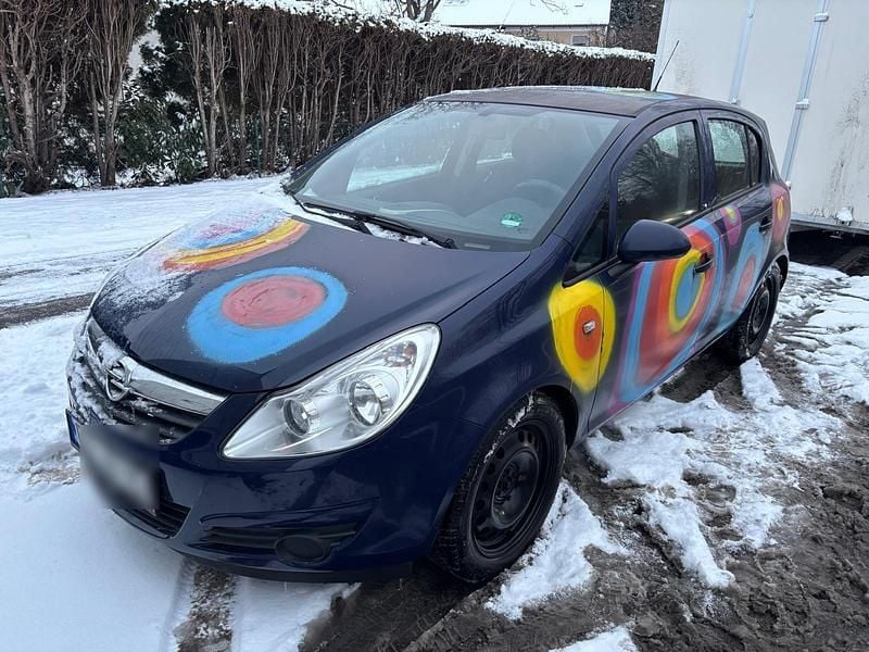 Gebraucht Opel Corsa 60 PS (44 kW) 2009 Blau Kleinwagen