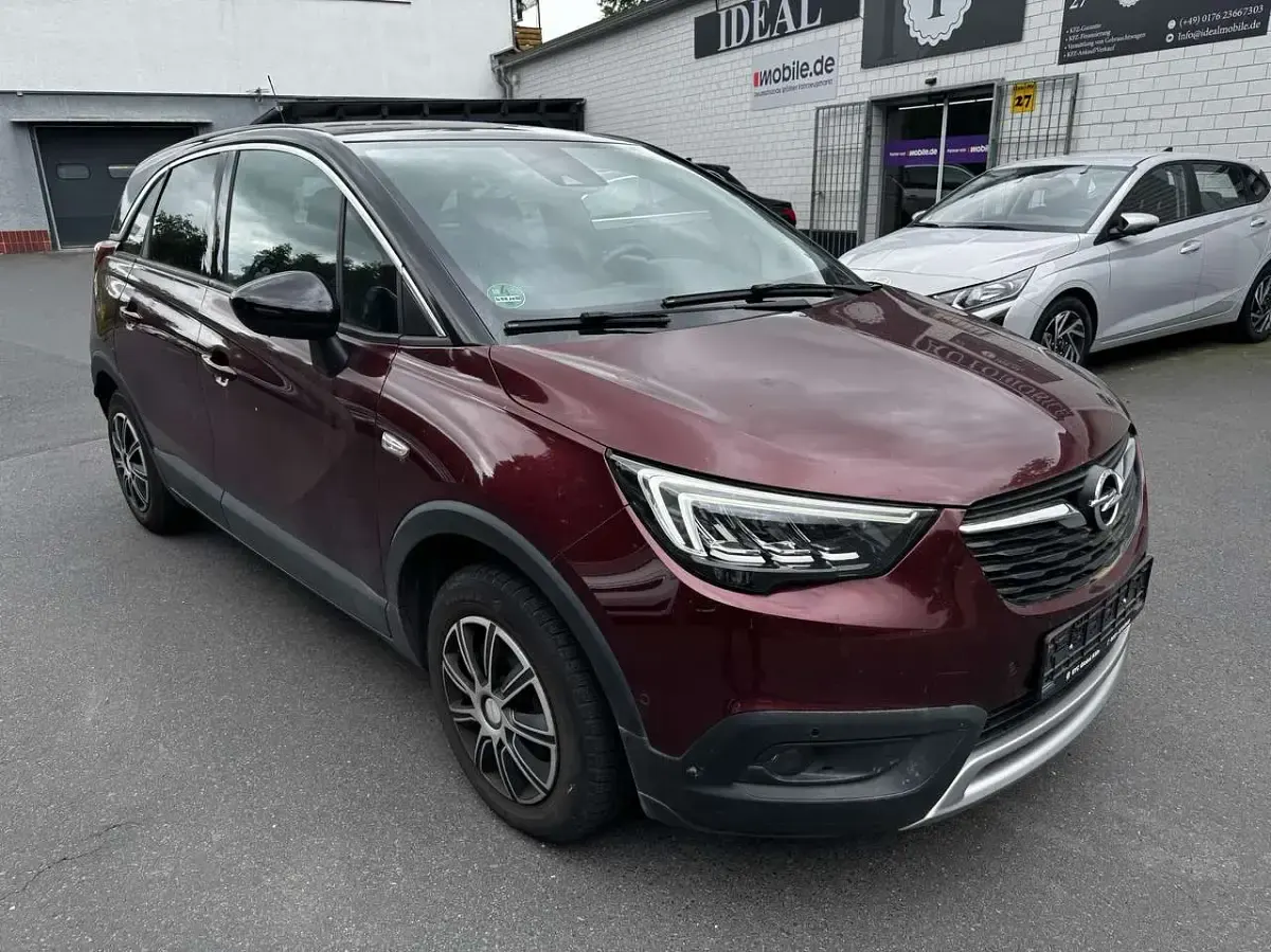 Gebraucht Opel Crossland X Innovation 110 PS (80 kW) 2017 Rouge braun SUV