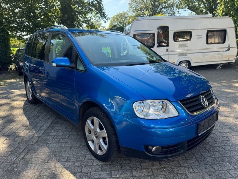 Gebraucht VW Touran Highline 105 PS (77 kW) 2004 Blau Van / Kleinbus