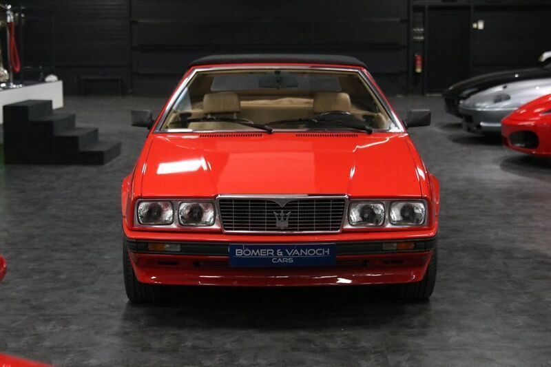 Gebraucht Maserati Biturbo 188 PS (138 kW) 1988 Rot Cabrio