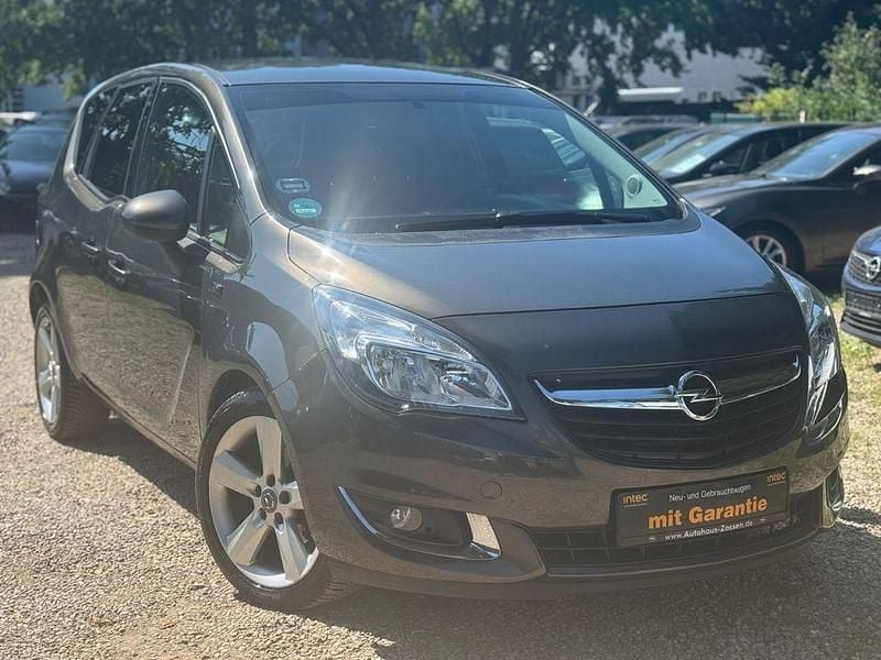 Grau Gebraucht 2017 Opel Meriva Edition Van / Kleinbus | 7.490 € (Guter Preis) - Bild 1/4
