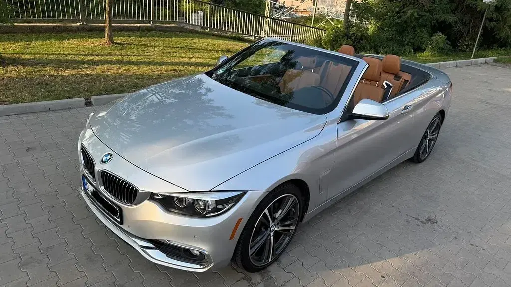 Gebraucht BMW 430 Cabriolet Luxury Line 252 PS (185 kW) 2018 Grau Cabrio