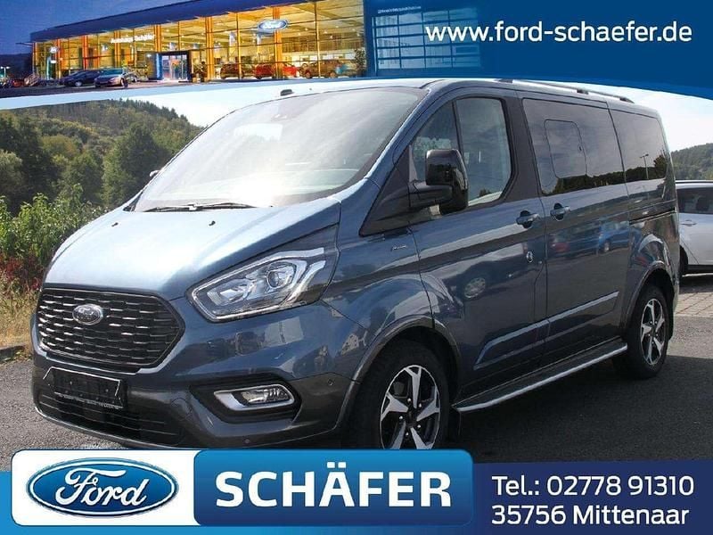 Chromablau metallic Gebraucht 2023 Ford Transit Custom Active Van / Kleinbus | 43.990 € (Etwas zu teuer) - Bild 1/4