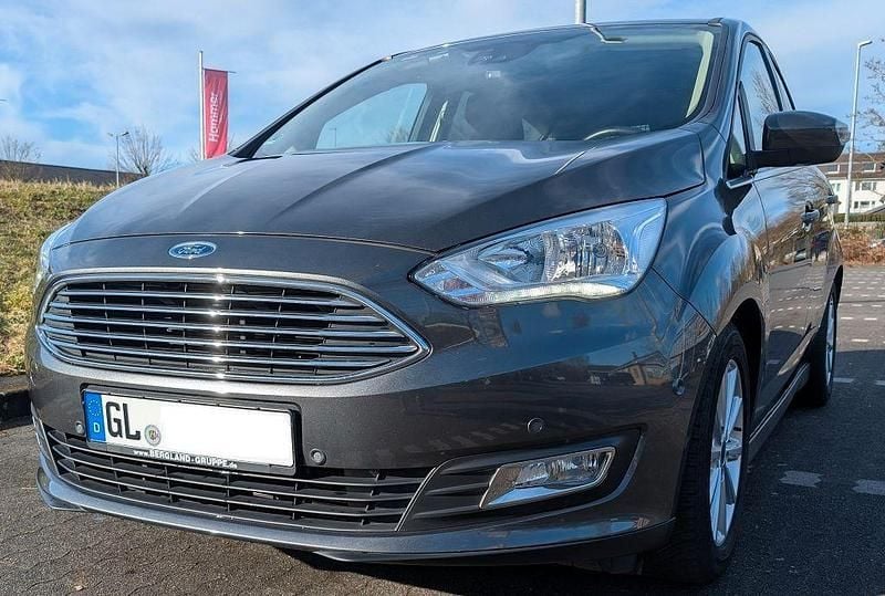 Gebraucht Ford C-MAX Titanium 125 PS (91 kW) 2018 Grau Van / Kleinbus