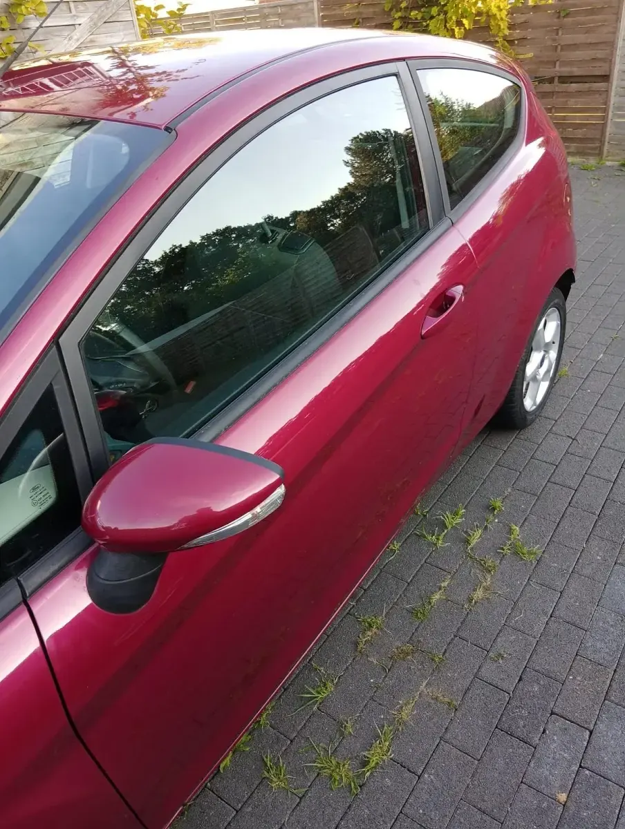 Gebraucht Ford Fiesta 2008 Rot Kleinwagen