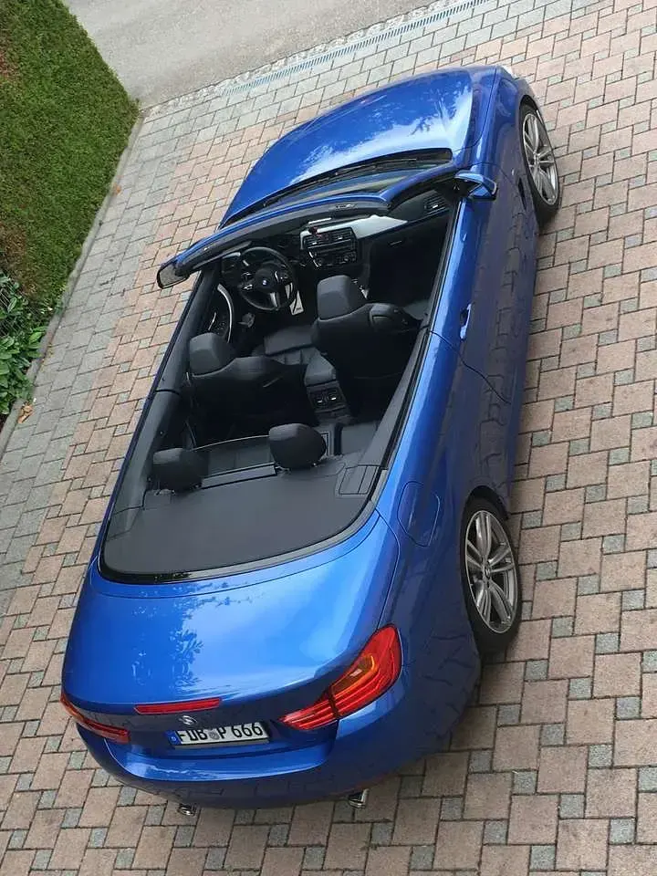 Gebraucht BMW 435 Sport Line 306 PS (225 kW) 2014 Blau Cabrio