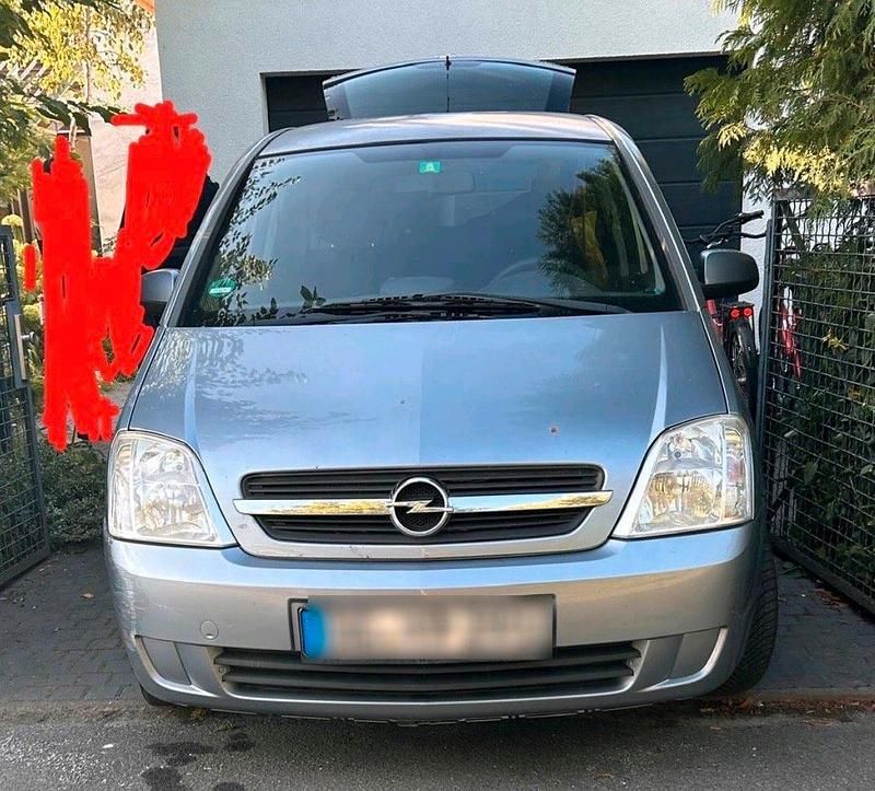 Gebraucht Opel Meriva 74 PS (54 kW) 2004 Silber Van / Kleinbus
