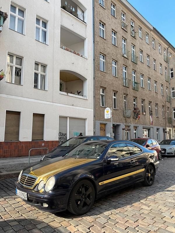 Gebraucht Mercedes CLK200 Elegance 163 PS (119 kW) 2001 Blau Coupé