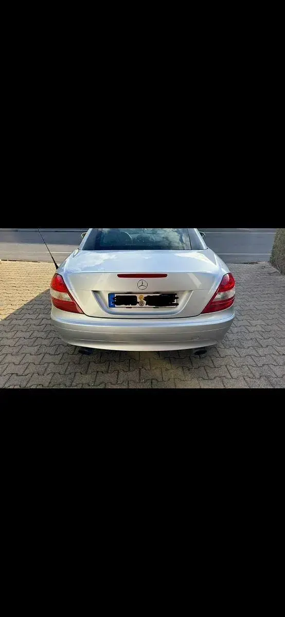 Gebraucht Mercedes SLK200 163 PS (119 kW) 2006 Silber Cabrio