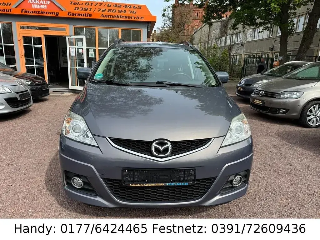 Gebraucht Mazda 5 Active 116 PS (85 kW) 2009 Grau Van / Kleinbus