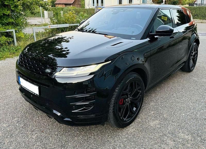 Schwarz Gebraucht 2021 Land Rover Range Rover evoque Autobiography SUV | 45.000 € (Fairer Preis) - Bild 1/4