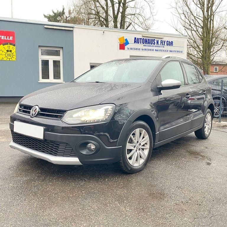 Gebraucht VW Polo Cross 90 PS (66 kW) 2016 Schwarz Kleinwagen