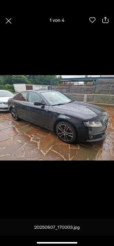 Schwarz Gebraucht 2009 Audi A4 Limousine | 3.500 € (Superpreis) - Bild 1/4