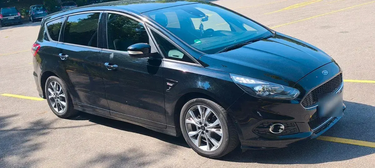 Gebraucht Ford S-MAX ST-Line 150 PS (110 kW) 2018 Schwarz Van / Kleinbus