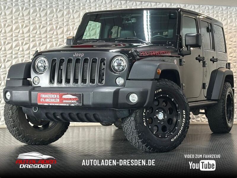 Schwarz Gebraucht 2018 Jeep Wrangler Rubicon SUV | 42.999 € (Teuer) - Bild 1/4
