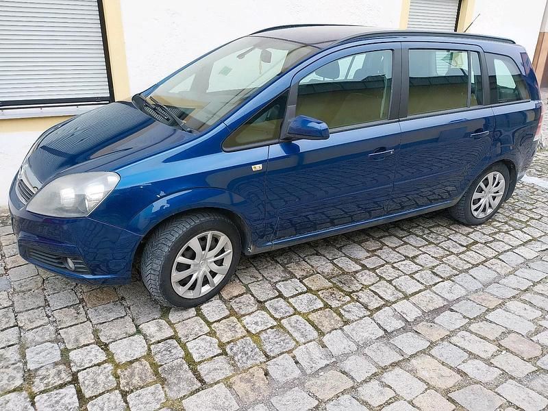 Gebraucht Opel Zafira 103 PS (75 kW) 2007 Blau Van / Kleinbus