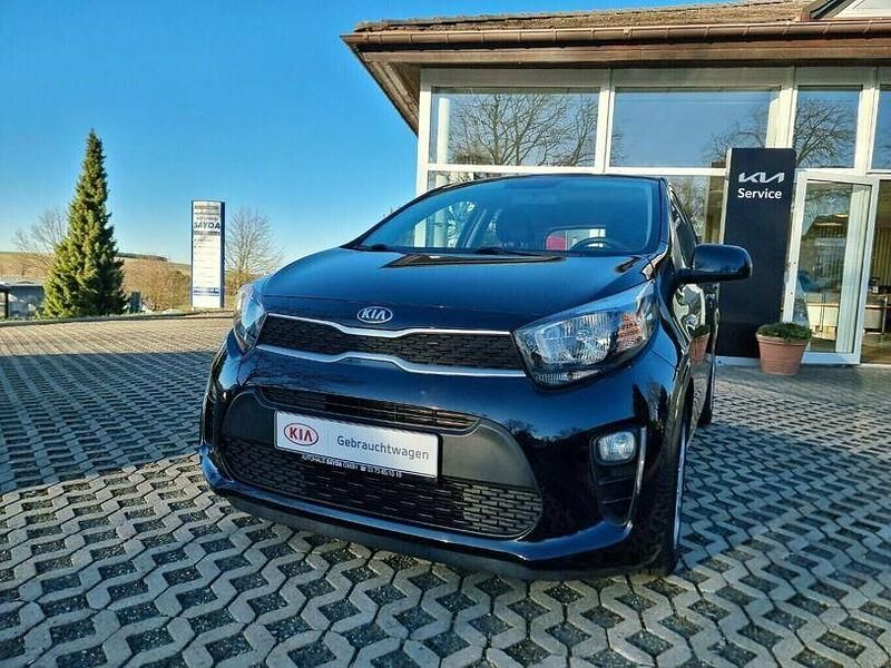 Gebraucht Kia Picanto Edition 7 2018 Schwarz Kleinwagen