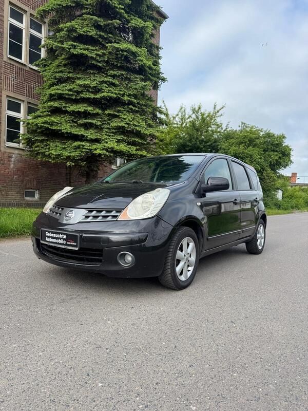 Schwarz Gebraucht 2008 Nissan Note Van / Kleinbus | 1.190 € - Bild 1/4