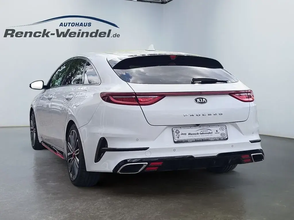 Gebraucht Kia ProCeed GT GT 204 PS (150 kW) 2019 Weiß Kleinwagen
