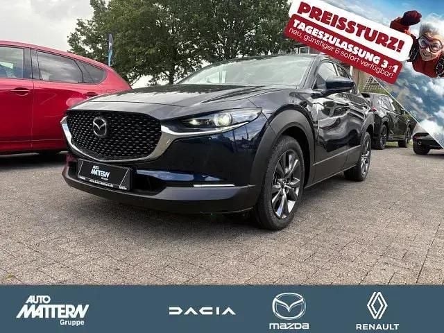 Blau Neu 2025 Mazda CX-30 Exclusive-Line SUV | 32.489 € - Bild 1/4