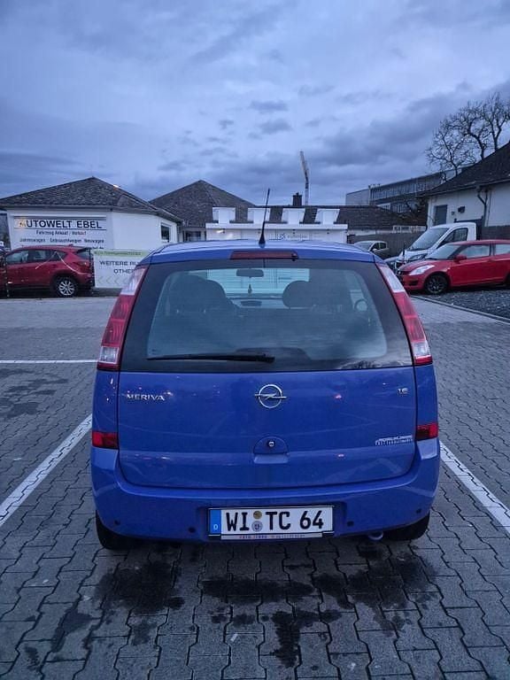 Gebraucht Opel Meriva Edition 101 PS (74 kW) 2005 Blau Van / Kleinbus