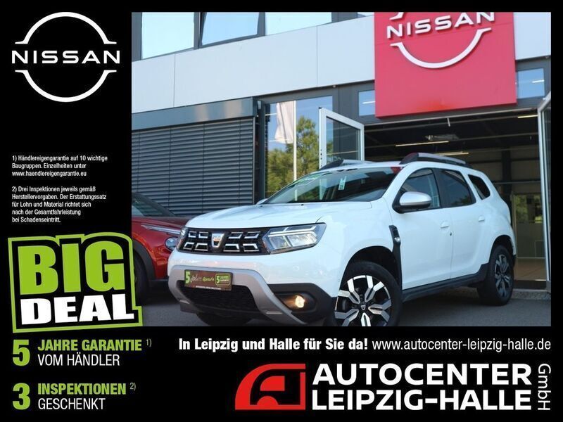 Gletscherweiss Gebraucht 2022 Dacia Duster Prestige SUV | 21.440 € (Fairer Preis) - Bild 1/2