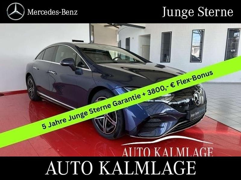 Lack sodalithblau Gebraucht 2024 Mercedes EQE300 AMG line Limousine | 52.480 € (Fairer Preis) - Bild 1/3