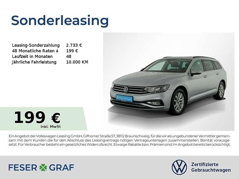 Gebraucht VW Passat Business 150 PS (110 kW) 2023 Scale silver metallic Kombi