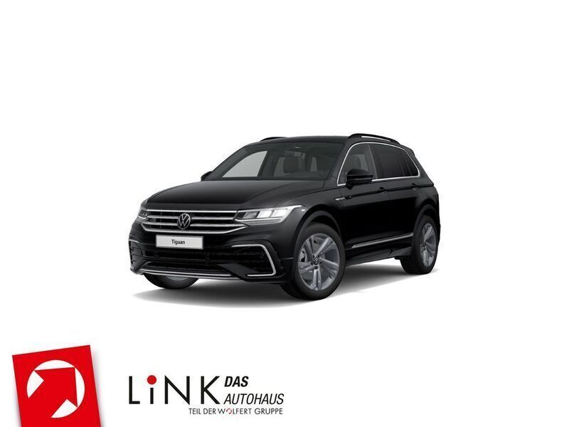 Schwarz Gebraucht 2023 VW Tiguan R-line SUV | 34.850 € (Guter Preis) - Bild 1/4