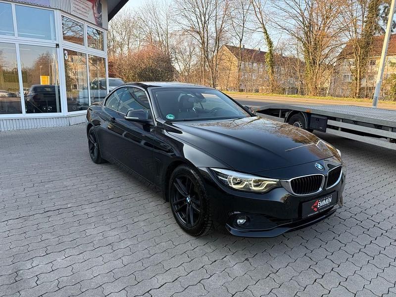 Gebraucht BMW 420 Advantage 184 PS (135 kW) 2018 Schwarz Cabrio