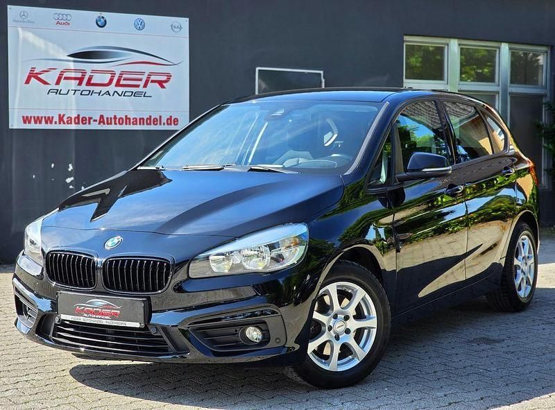 Schwarz Gebraucht 2015 BMW 218 Advantage Kombi | 10.990 € (Guter Preis) - Bild 1/4