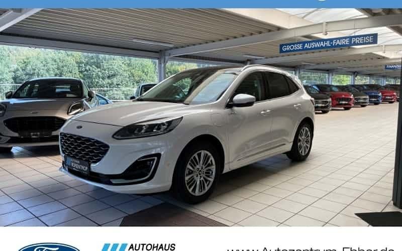 Weiß Gebraucht 2021 Ford Kuga Vignale SUV | 27.981 € (Teuer) - Bild 1/4
