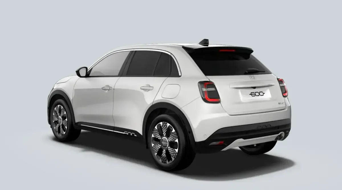 Neu Fiat 600 La Prima 145 PS (106 kW) 2026 Gelato weiß uni SUV