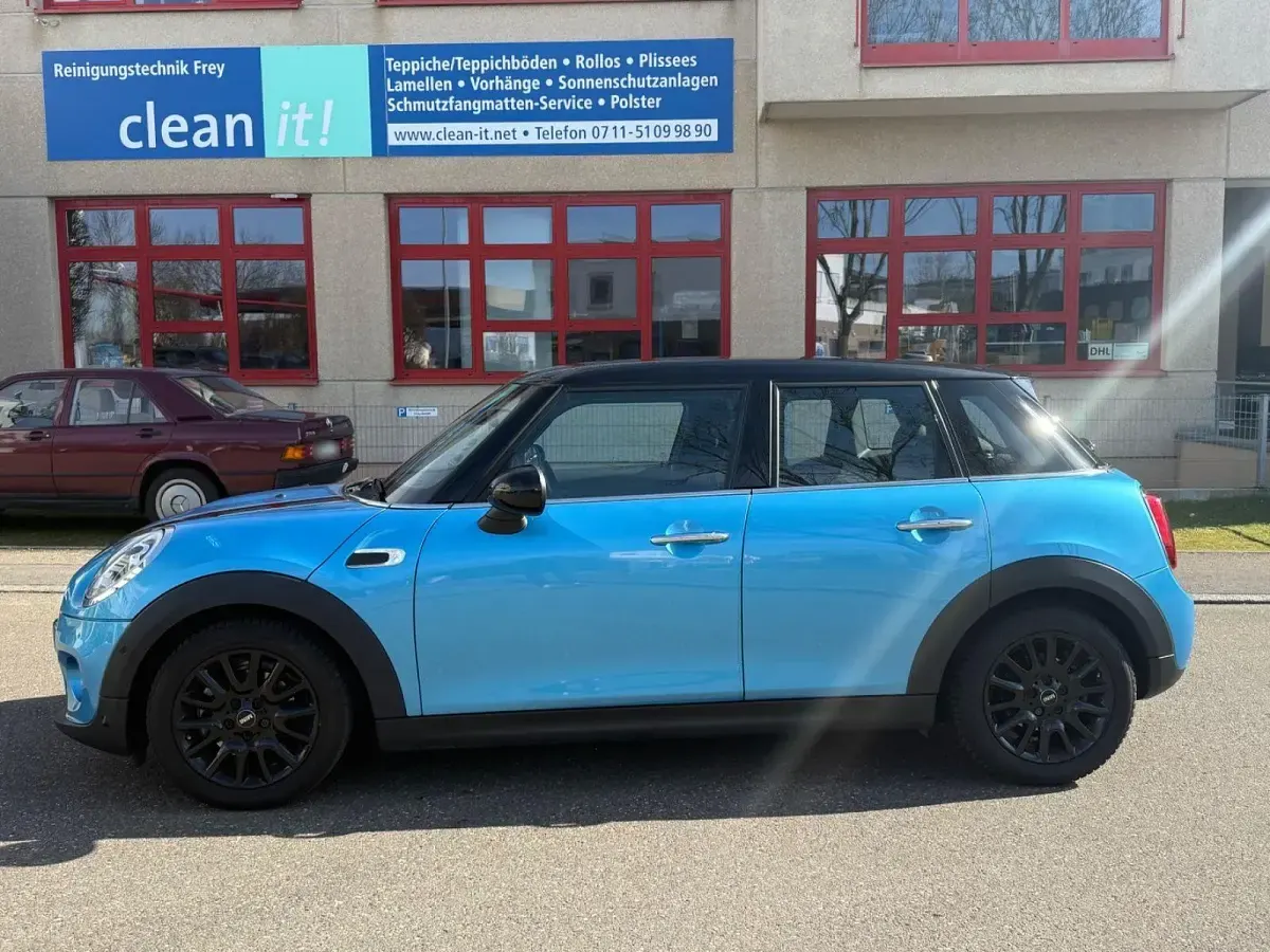 Gebraucht Mini Cooper 136 PS (100 kW) 2015 Blau Kleinwagen