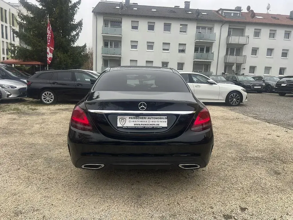 Gebraucht Mercedes C200 AMG line 160 PS (117 kW) 2018 Schwarz Limousine