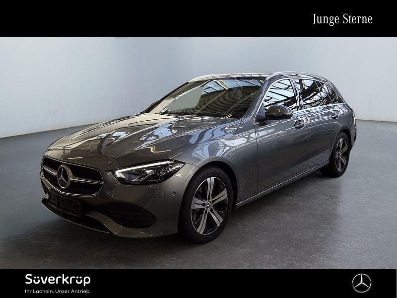 Metalliclack selenitgrau (metallic) Gebraucht 2022 Mercedes C180 Avantgarde Kombi | 28.570 € (Fairer Preis) - Bild 1/4