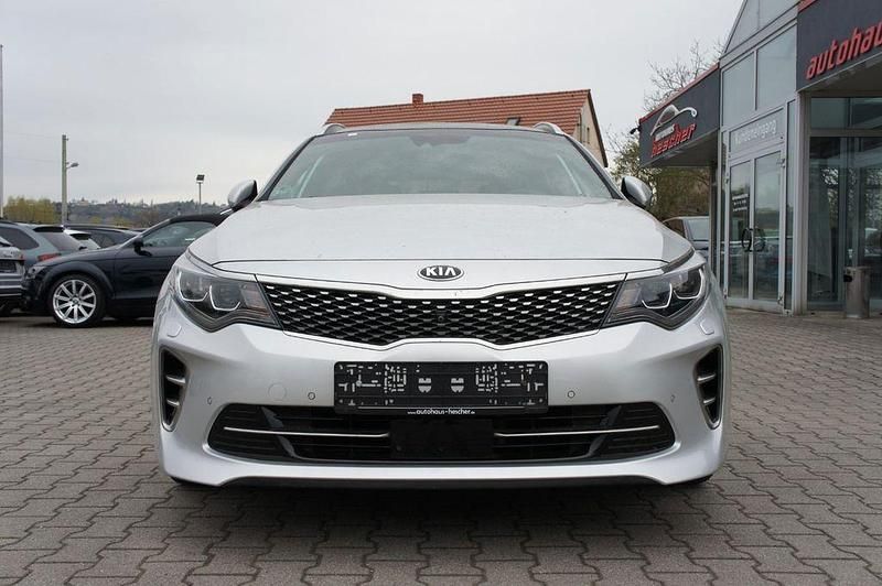 Gebraucht Kia Optima GT-Line 141 PS (103 kW) 2017 Silber Kombi