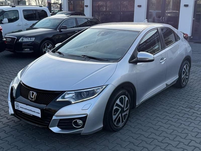 Gebraucht Honda Civic Elegance 141 PS (103 kW) 2015 Silber Limousine