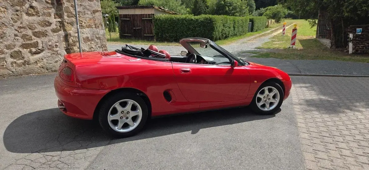 Gebraucht MG F 120 PS (88 kW) 1998 Rot Cabrio