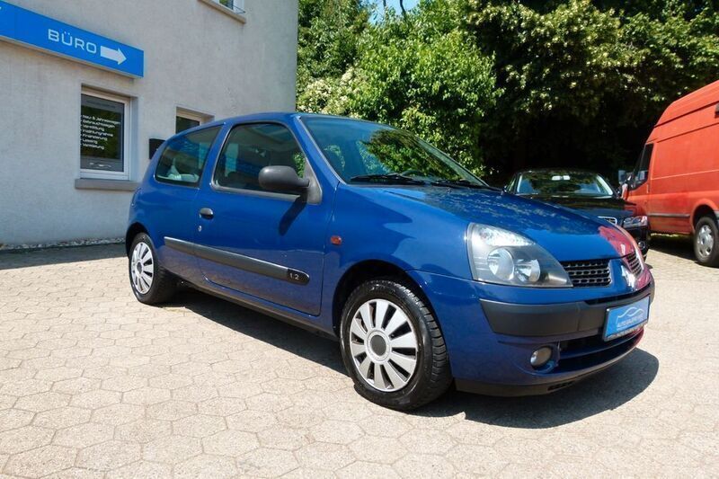 Gebraucht Renault Clio II 58 PS (42 kW) 2002 Blau Kleinwagen