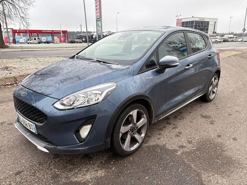 Blau Gebraucht 2018 Ford Fiesta Active Limousine | 7.000 € (Guter Preis) - Bild 1/4
