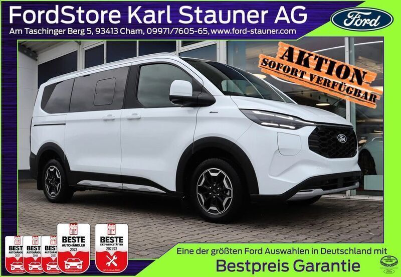 Weiß Gebraucht 2025 Ford Tourneo Custom Active Van / Kleinbus | 62.480 € - Bild 1/4