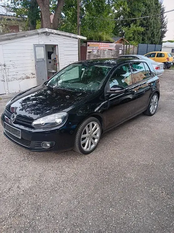Gebraucht VW Golf VI Highline 122 PS (89 kW) 2008 Schwarz Kleinwagen