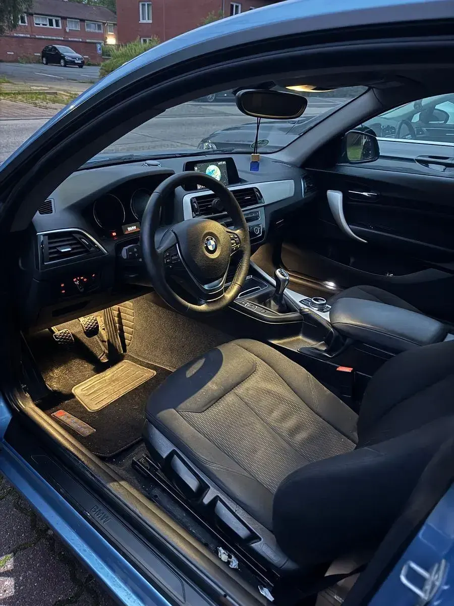 Gebraucht BMW 218 150 PS (110 kW) 2017 Blau Coupé