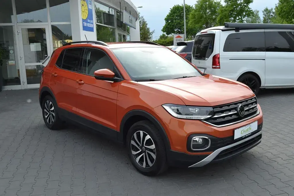 Gebraucht VW T-Cross Active 110 PS (80 kW) 2022 Orange SUV