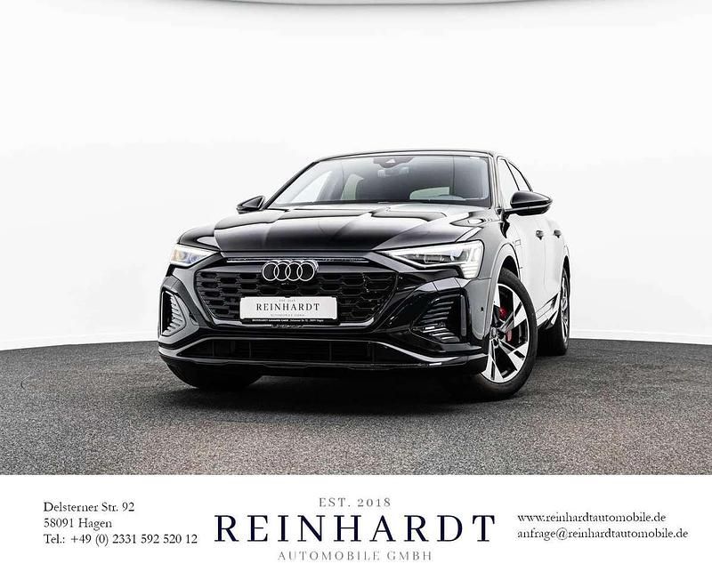 Mythosschwarz metallic Gebraucht 2023 Audi Q8 e-tron S-Line SUV | 48.520 € (Guter Preis) - Bild 1/3
