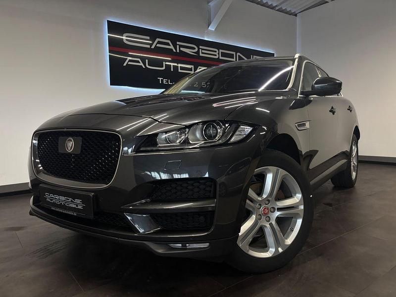 Grau Gebraucht 2017 Jaguar F-Pace Portfolio SUV | 18.990 € (Etwas zu teuer) - Bild 1/4